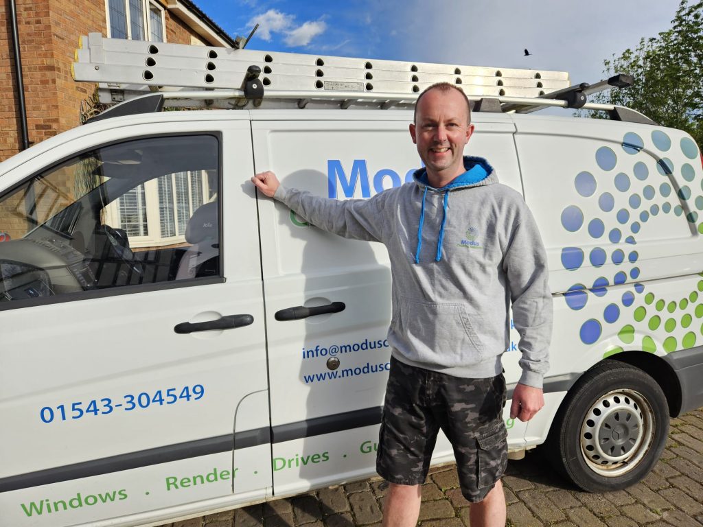image of Steven Mallaber owner of Modus render cleaning
